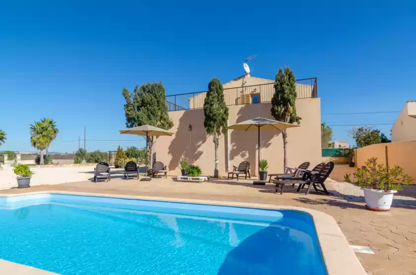 Ferienhaus auf Sant blai vell, Campos