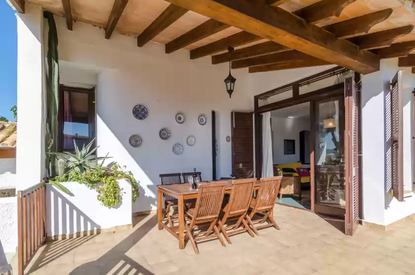 Ferienhaus auf Can calsina, Cala Anguila-Cala Mendia