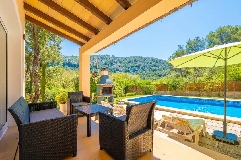 Ferienhaus auf Vila garballó, Crestatx
