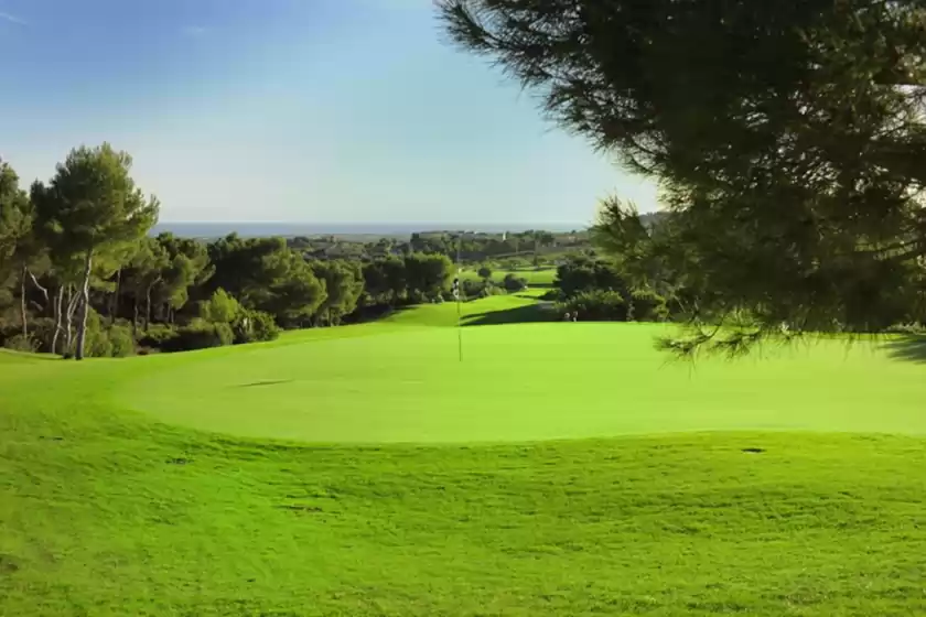 Ferienhaus auf Golf dor vuit, s'Horta