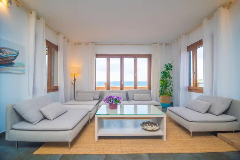 Ferienhaus auf Ses penyes rotges, (antes sa penya trencada), Portopetro