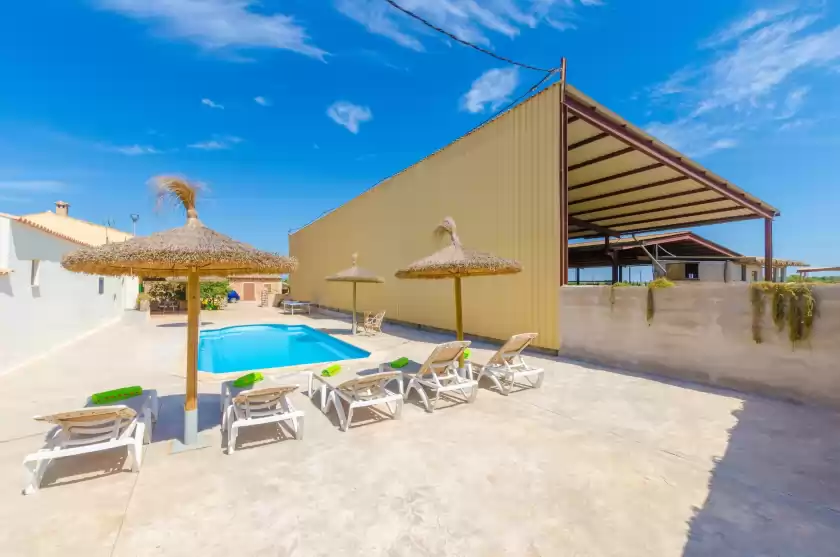 Ferienhaus auf Sa caseta de ses vaques.son covas (sa vaqueria 2), Campos