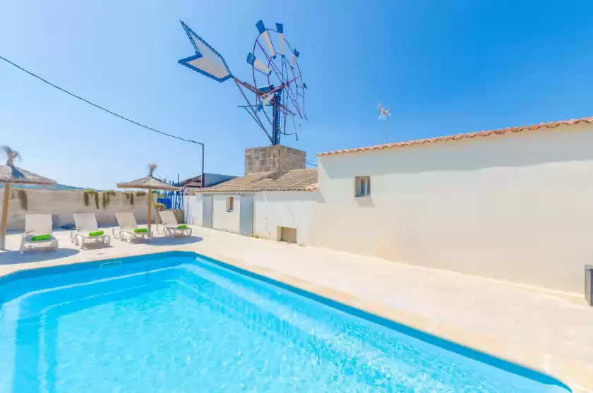Ferienhaus auf Sa caseta de ses vaques.son covas (sa vaqueria 2), Campos