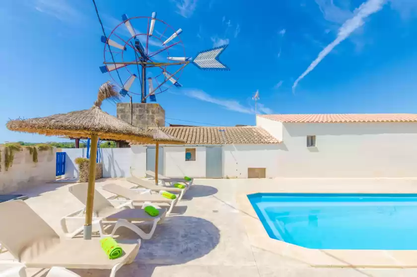 Ferienhaus auf Sa caseta de ses vaques.son covas (sa vaqueria 2), Campos