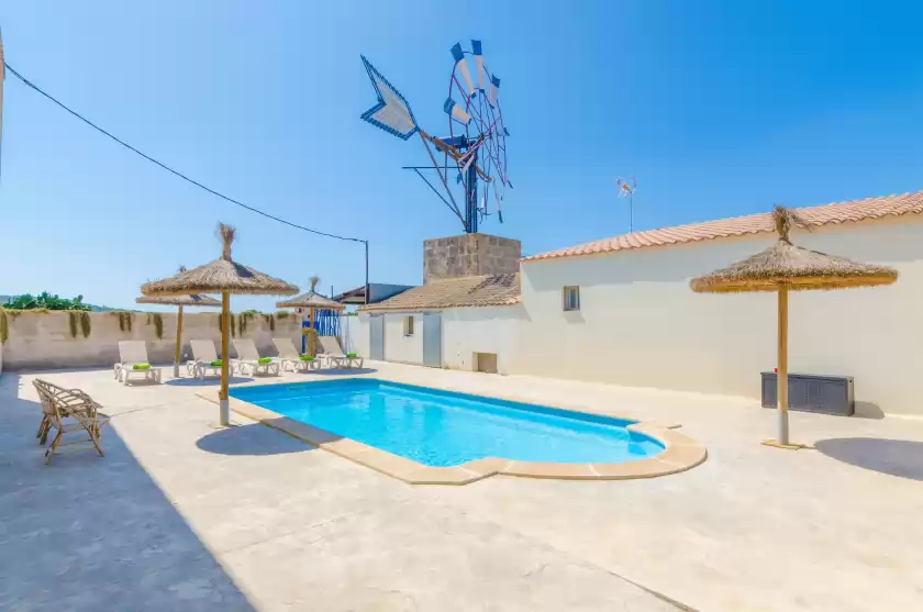 Ferienhaus auf Sa caseta de ses vaques.son covas (sa vaqueria 2), Campos