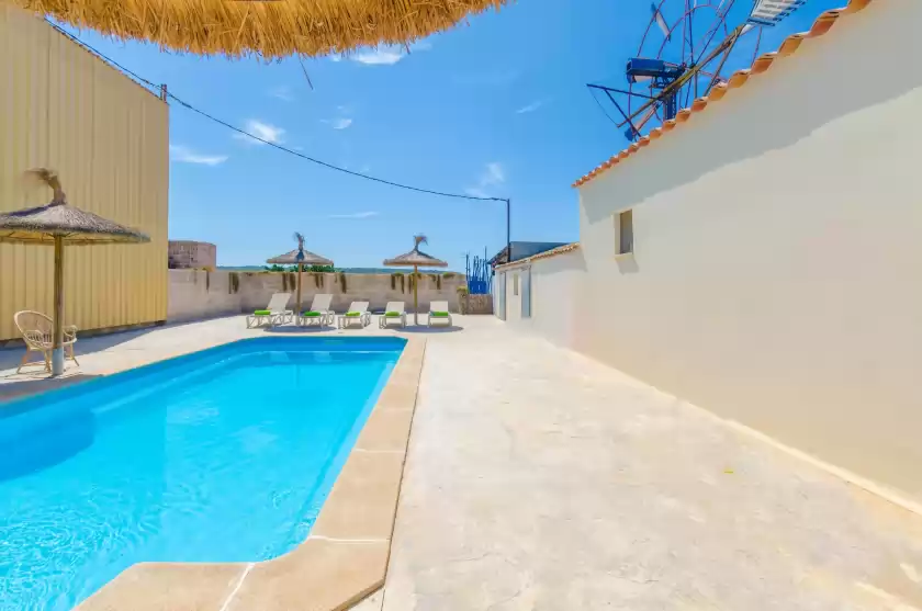 Ferienhaus auf Sa caseta de ses vaques.son covas (sa vaqueria 2), Campos