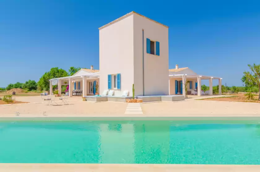 Ferienhaus auf Porrasseret blau, ses Salines