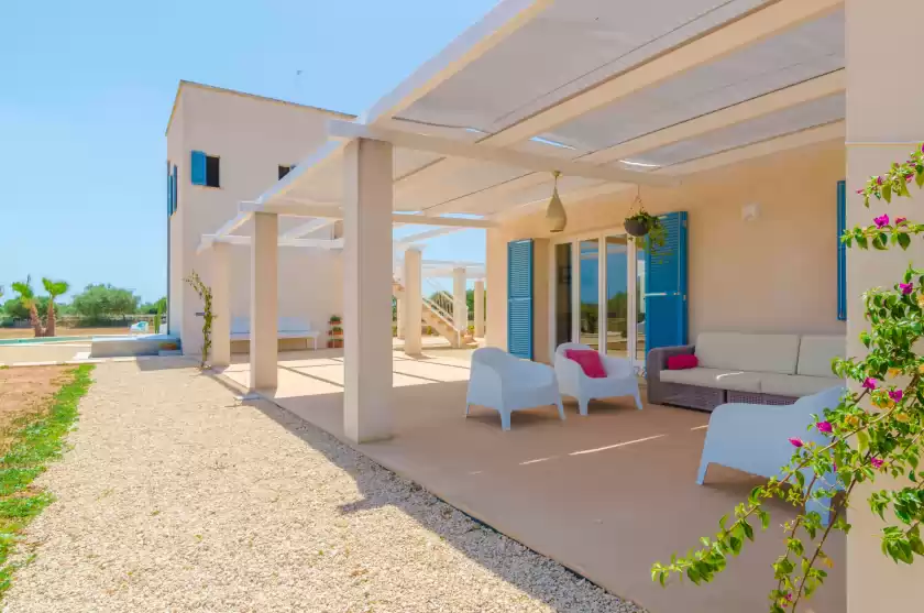 Ferienhaus auf Porrasseret blau, ses Salines