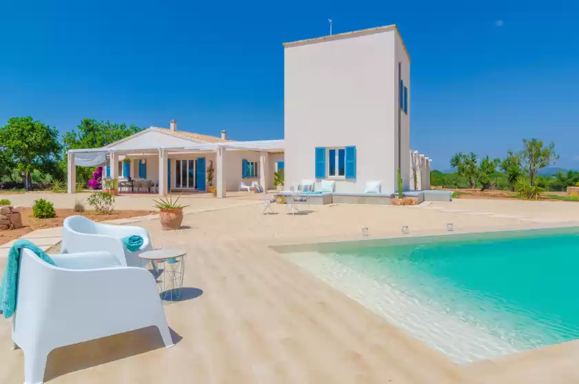 Ferienhaus auf Porrasseret blau, ses Salines