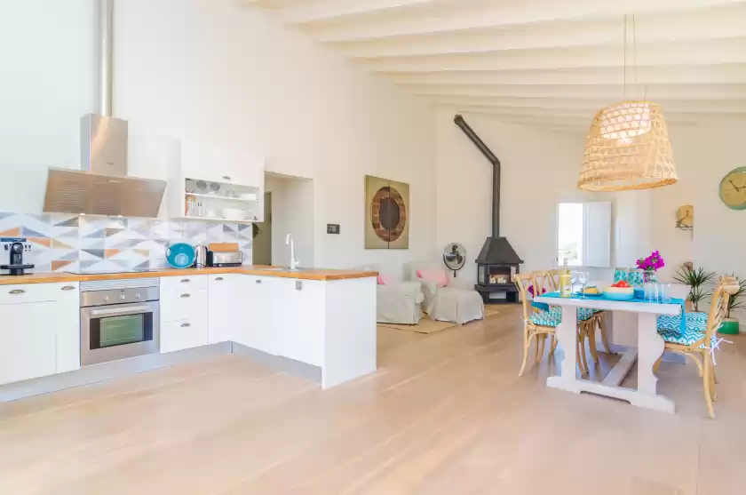Ferienhaus auf Porrasseret blau, ses Salines