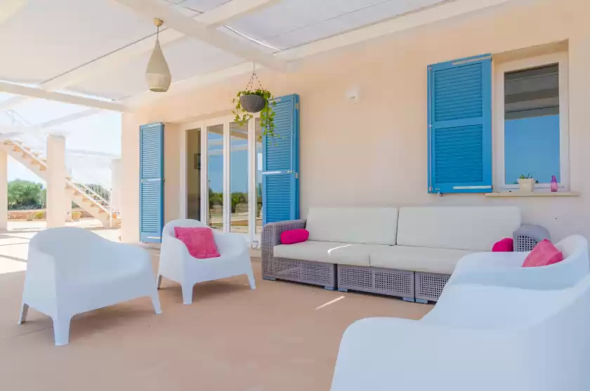 Ferienhaus auf Porrasseret blau, ses Salines