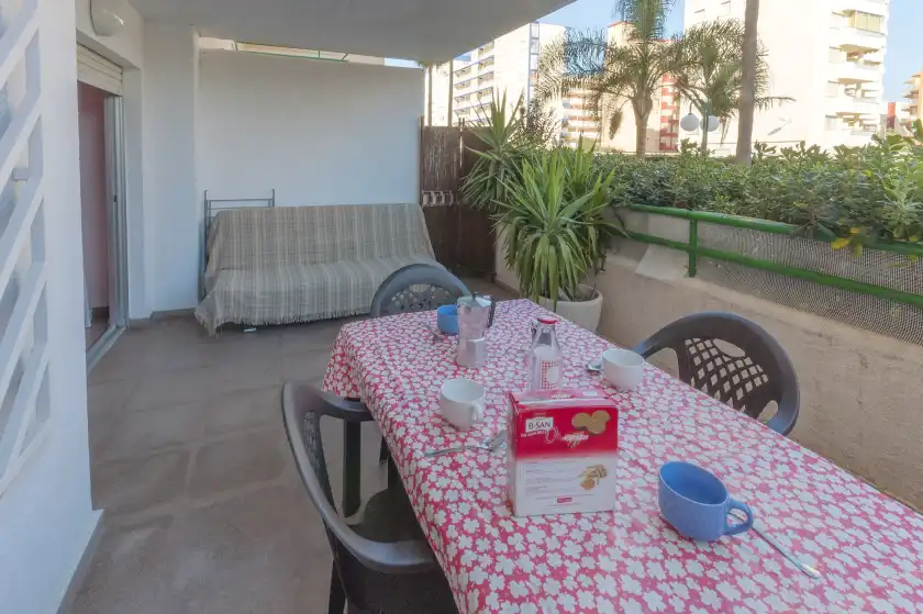 Ferienhaus auf Meraki, Grau i Platja