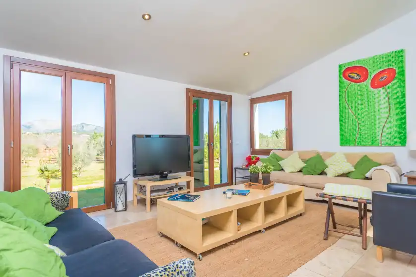 Ferienhaus auf Ses rotges, Selva