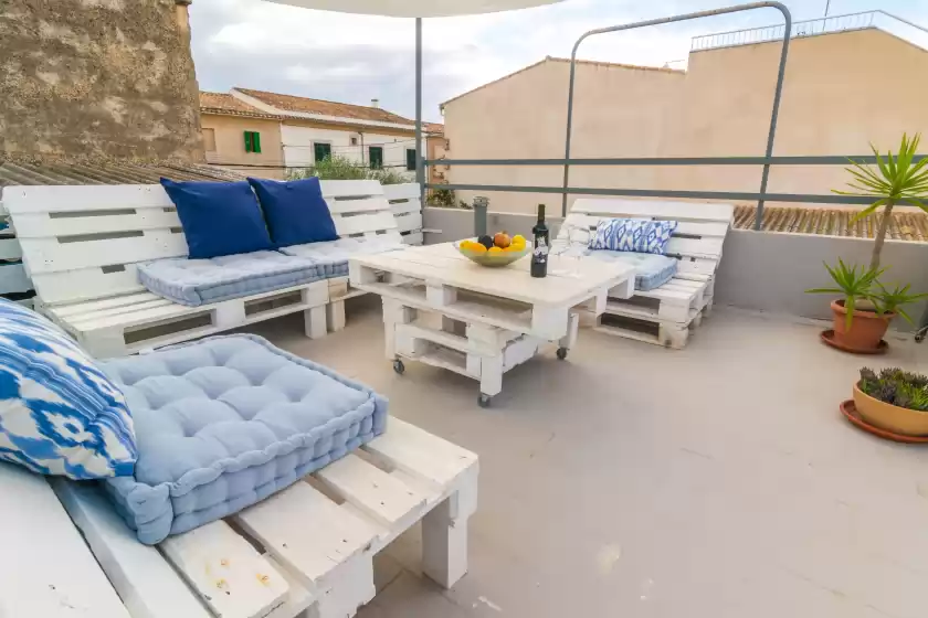 Ferienhaus auf Casa roig, ses Salines
