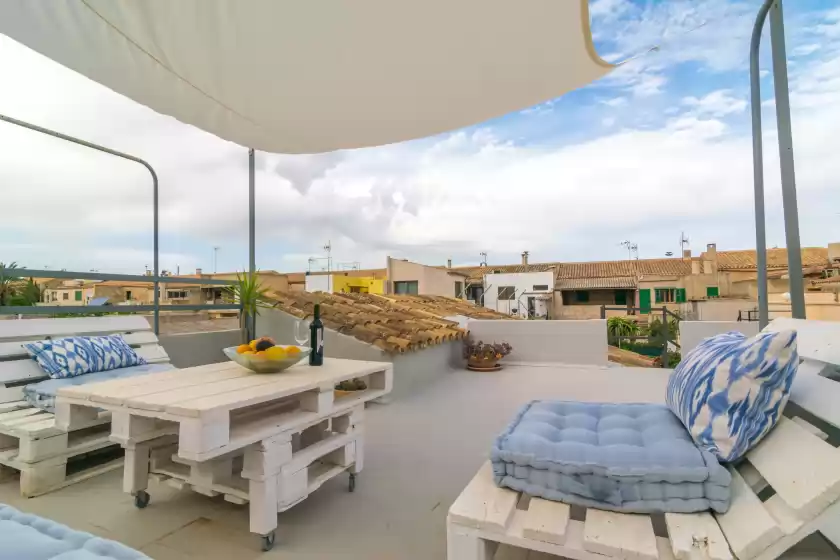 Ferienhaus auf Casa roig, ses Salines