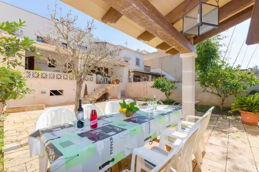 Ferienhaus auf Vivienda unifamiliar entre medianeras, s'Estanyol de Migjorn