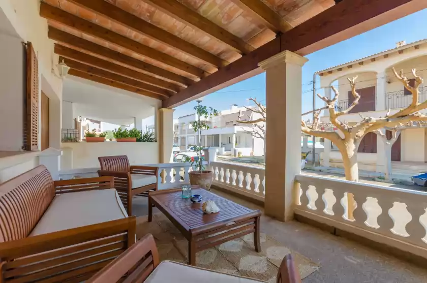 Ferienhaus auf Vivienda unifamiliar entre medianeras, s'Estanyol de Migjorn