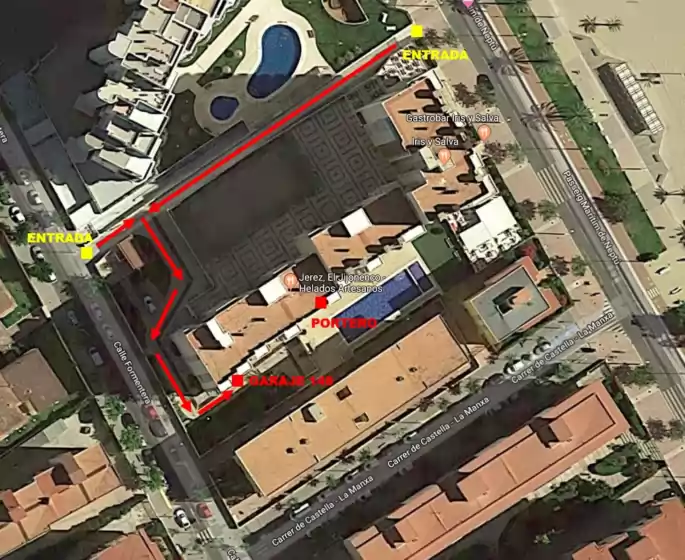 Ferienhaus auf Torres del mar, Grau i Platja
