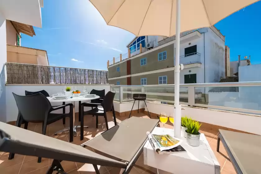 Ferienhaus auf Rosa dels vents 2c, s'Illot