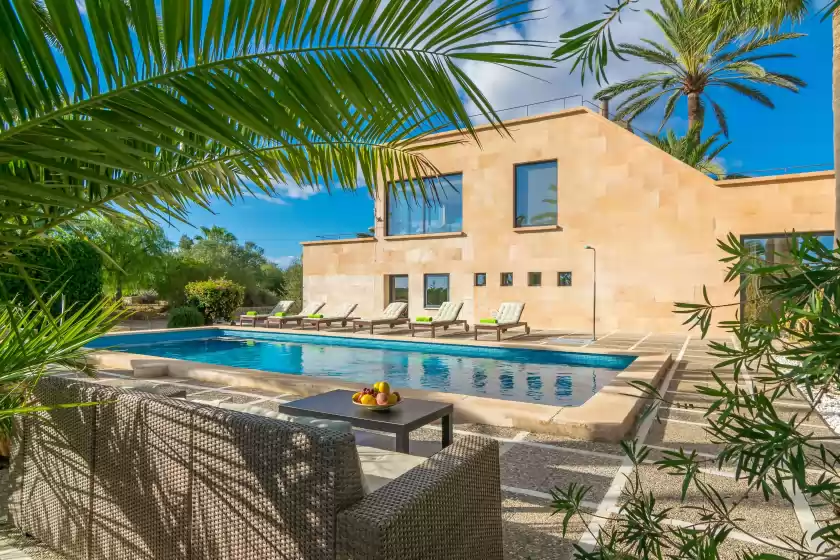 Ferienhaus auf Finca palmera, ses Salines