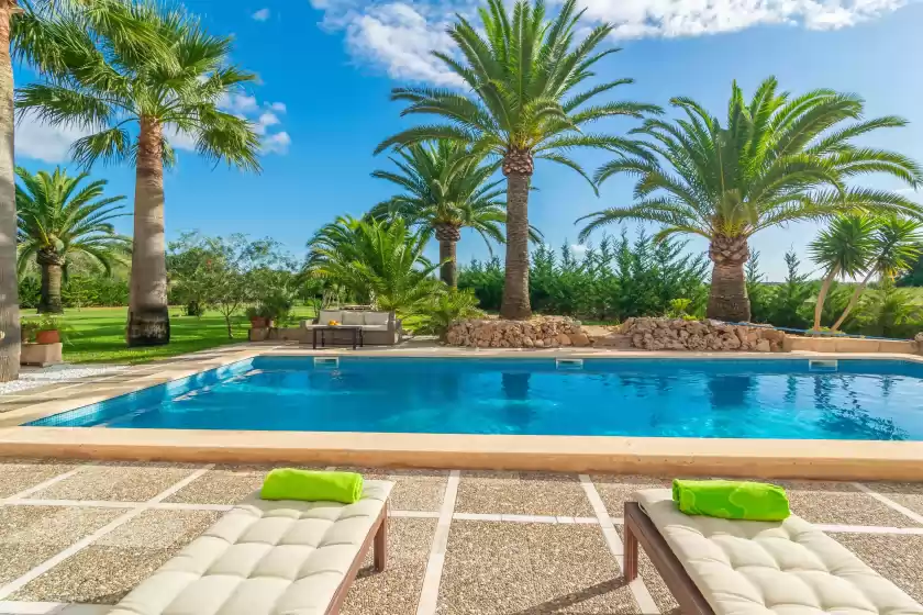 Ferienhaus auf Finca palmera, ses Salines