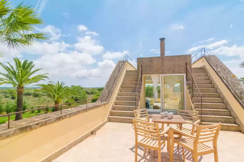 Ferienhaus auf Finca palmera, ses Salines