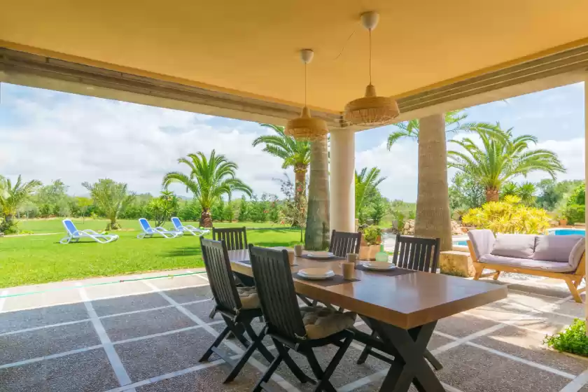 Ferienhaus auf Finca palmera, ses Salines