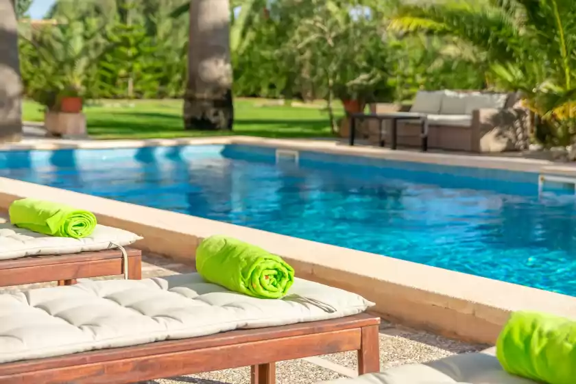 Ferienhaus auf Finca palmera, ses Salines