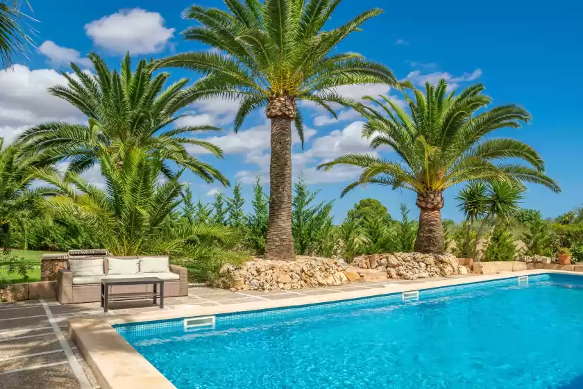 Ferienhaus auf Finca palmera, ses Salines
