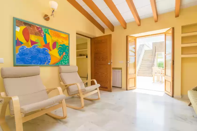 Ferienhaus auf Finca palmera, ses Salines