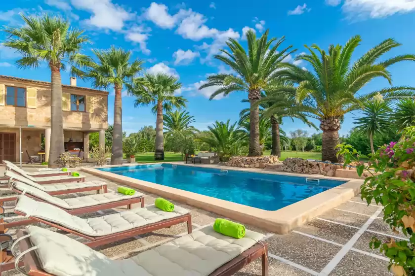 Ferienhaus auf Finca palmera, ses Salines