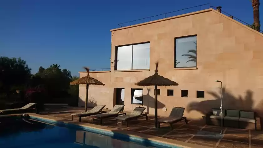 Ferienhaus auf Finca palmera, ses Salines
