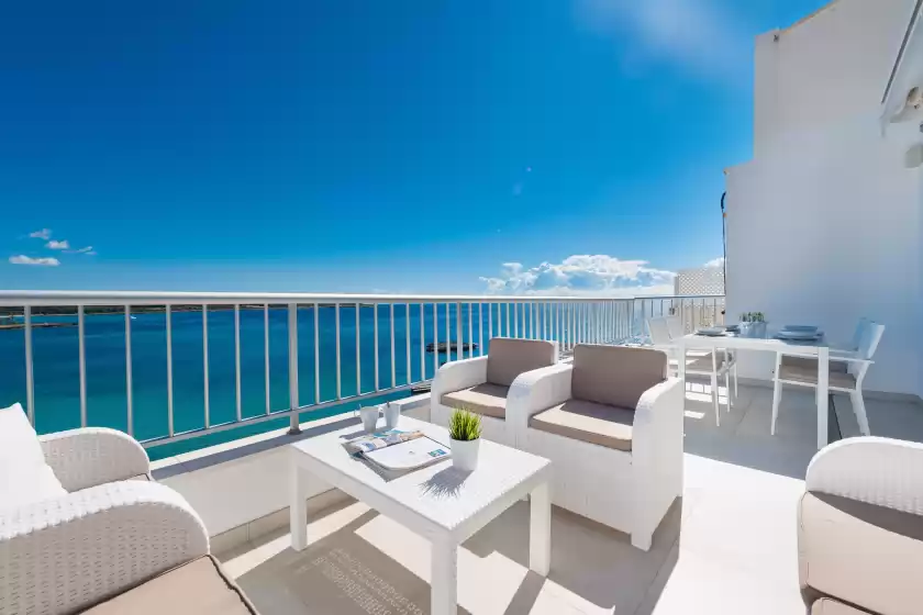 Holiday rentals in Luisamar sea view, s'Illot