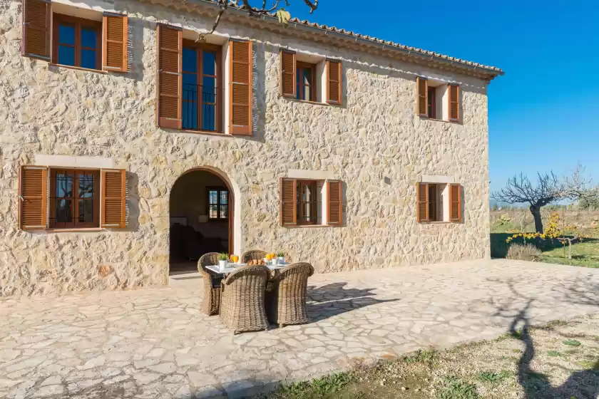 Ferienhaus auf Biniagual (garriga)