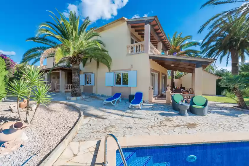Ferienhaus auf Villa las palmeras, Cales de Mallorca