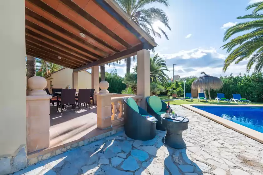 Ferienhaus auf Villa las palmeras, Cales de Mallorca
