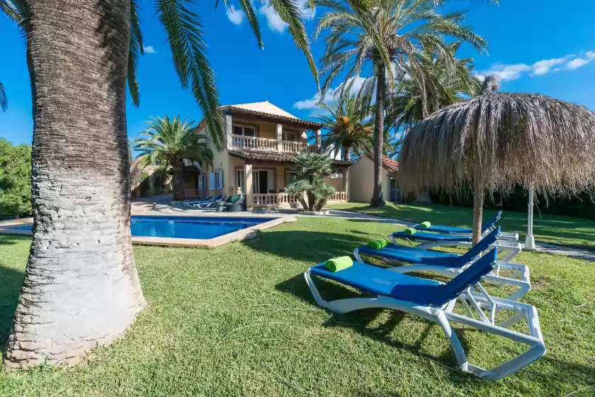 Ferienhaus auf Villa las palmeras, Cales de Mallorca