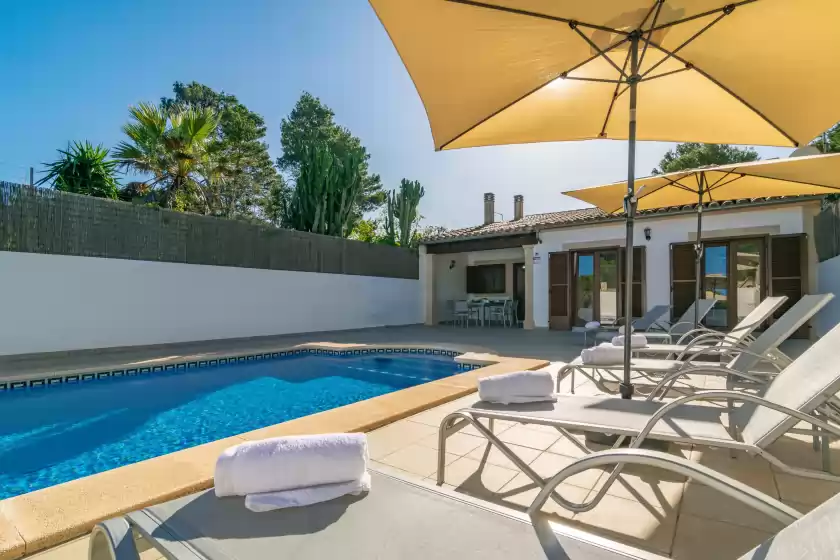 Ferienhaus auf Can fuenete, Cala Pi