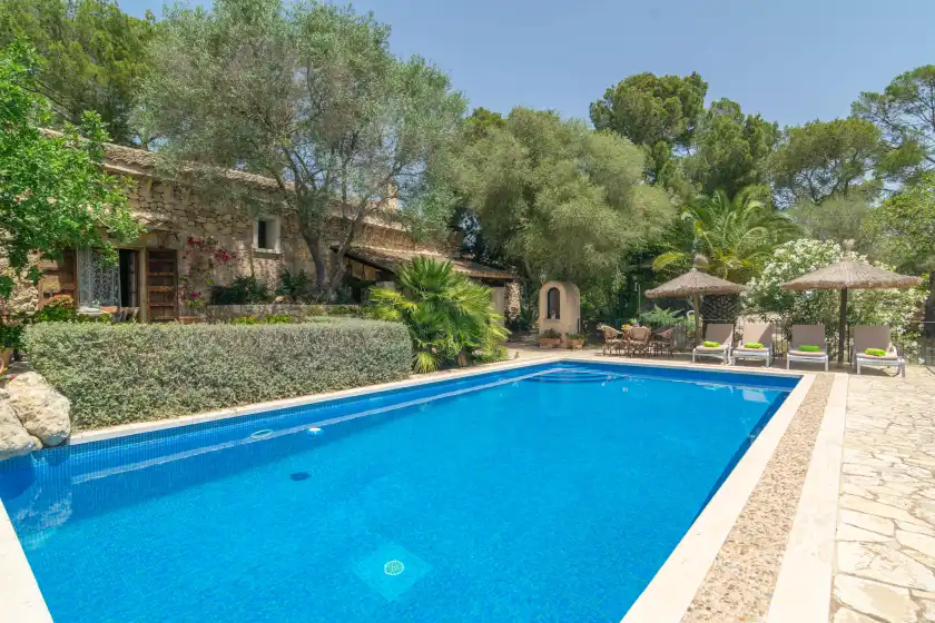 Ferienhaus auf Es fangar, Sineu