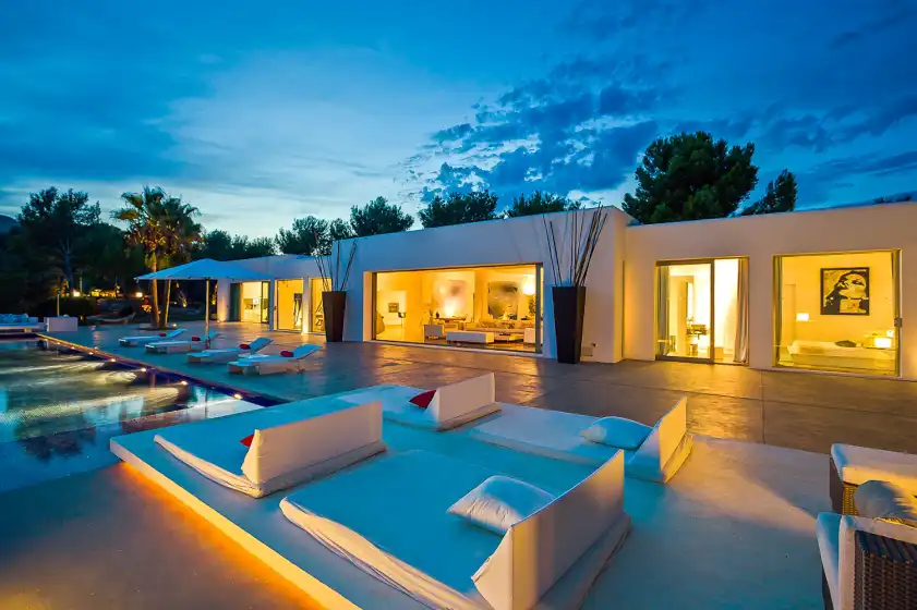 Ferienhaus auf Villa zaria, es Cubells