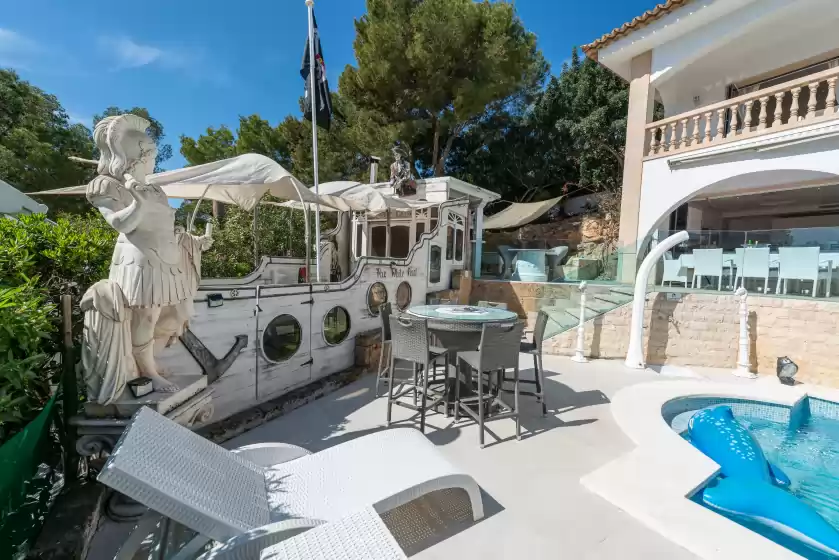 Ferienhaus auf Villa ocean view, Santa Ponça
