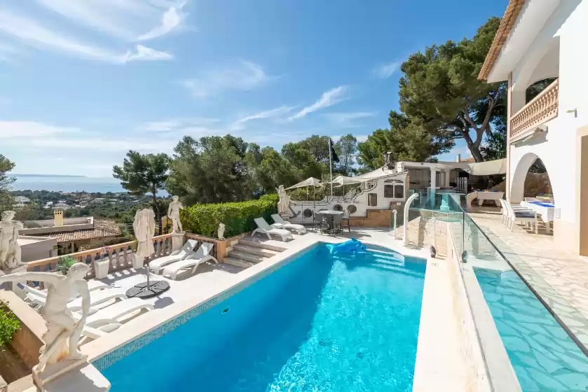 Ferienhaus auf Villa ocean view, Santa Ponça