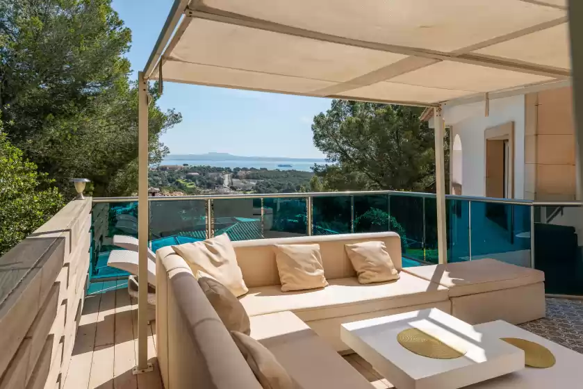 Ferienhaus auf Villa ocean view, Santa Ponça