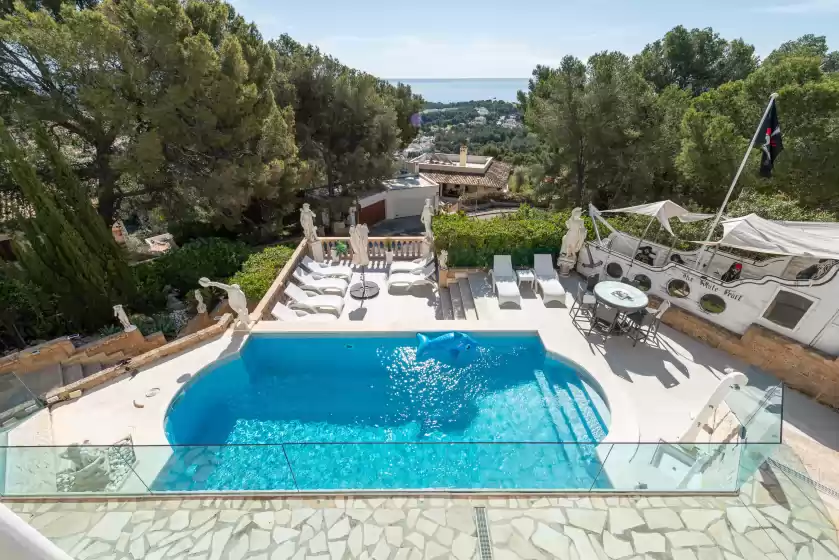 Ferienhaus auf Villa ocean view, Santa Ponça