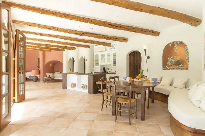 Ferienhaus auf The beach villa, Sant Carles de Peralta