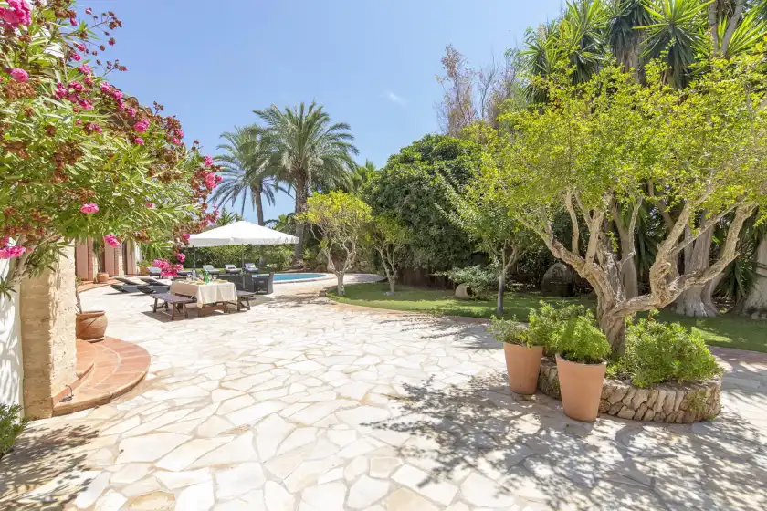 Ferienhaus auf The beach villa, Sant Carles de Peralta