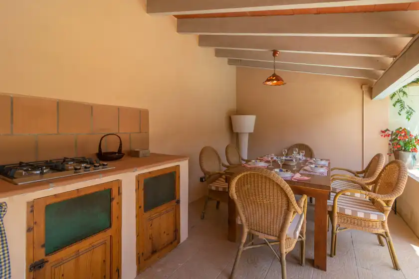 Ferienhaus auf Ca sa padrina burballa, Maria de la Salut