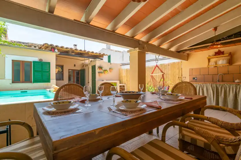 Ferienhaus auf Ca sa padrina burballa, Maria de la Salut