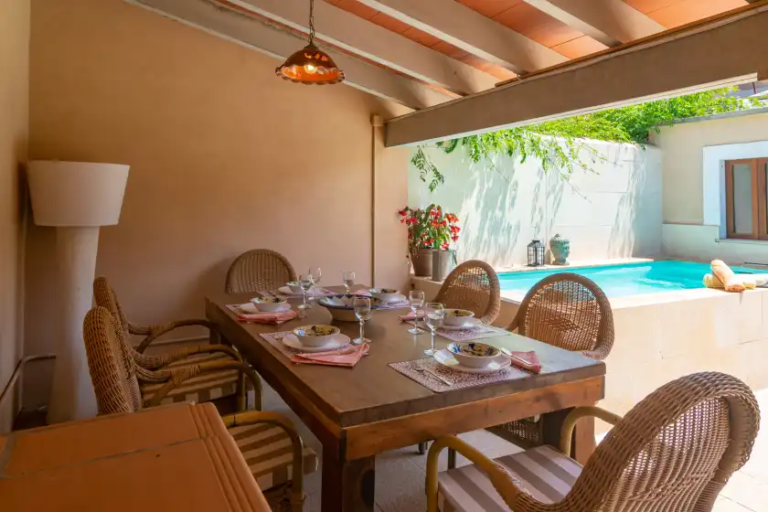Ferienhaus auf Ca sa padrina burballa, Maria de la Salut