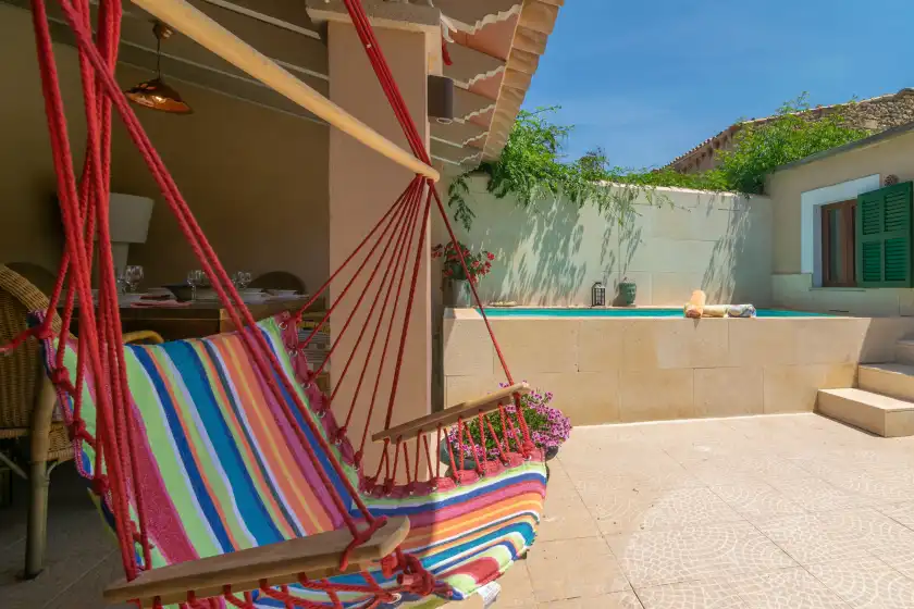 Ferienhaus auf Ca sa padrina burballa, Maria de la Salut